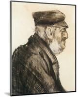 Orphan Man, Bust-Length-Vincent van Gogh-Mounted Premium Giclee Print