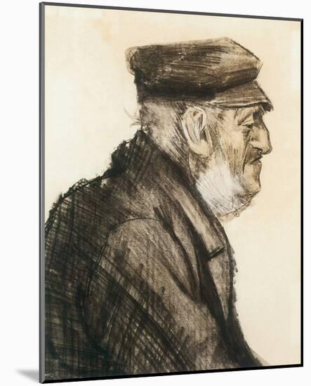 Orphan Man, Bust-Length-Vincent van Gogh-Mounted Premium Giclee Print
