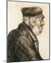 Orphan Man, Bust-Length-Vincent van Gogh-Mounted Premium Giclee Print