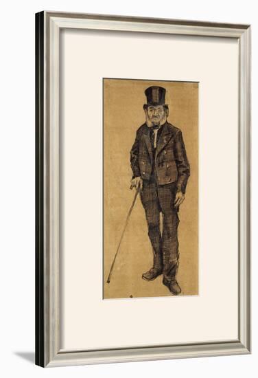 Orphan Man with Top Hat and Stick-Vincent van Gogh-Framed Art Print