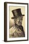 Orphan Man with Top Hat-Vincent van Gogh-Framed Art Print
