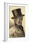 Orphan Man with Top Hat-Vincent van Gogh-Framed Art Print