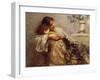 Orphans, 1896-Giuseppe Mentessi-Framed Giclee Print