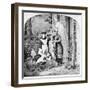 Orphans at Grave, c1889-null-Framed Giclee Print