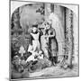 Orphans at Grave, c1889-null-Mounted Giclee Print