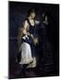 Orphans, Painting by Nino Carnevali (1849-After 1912)-null-Mounted Giclee Print