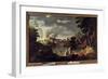 Orphee and Eurydice, 17Th Century (Oil on Canvas)-Nicolas Poussin-Framed Giclee Print