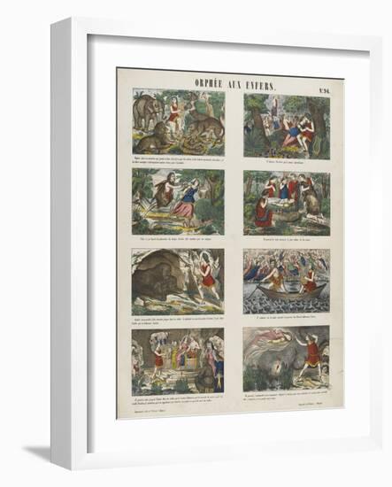Orphée aux enfers-null-Framed Giclee Print
