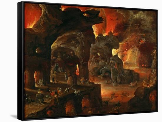 Orphee Dans Les Enfers - Orpheus in the Underworld - Roelant Savery (1576-1639). Oil on Wood, Ca 16-Roelandt Jacobsz Savery-Framed Stretched Canvas