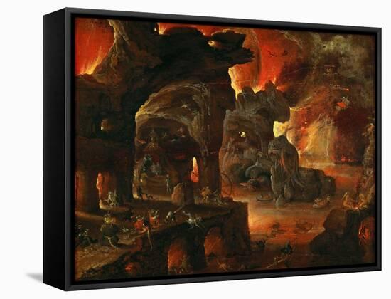 Orphee Dans Les Enfers - Orpheus in the Underworld - Roelant Savery (1576-1639). Oil on Wood, Ca 16-Roelandt Jacobsz Savery-Framed Stretched Canvas