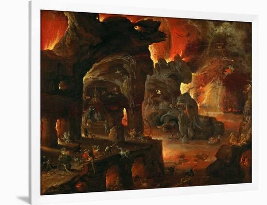 Orphee Dans Les Enfers - Orpheus in the Underworld - Roelant Savery (1576-1639). Oil on Wood, Ca 16-Roelandt Jacobsz Savery-Framed Giclee Print