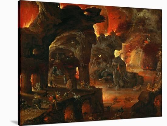 Orphee Dans Les Enfers - Orpheus in the Underworld - Roelant Savery (1576-1639). Oil on Wood, Ca 16-Roelandt Jacobsz Savery-Stretched Canvas
