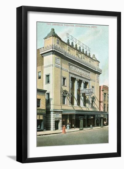 Orpheum Theater, Minneapolis, Minnesota-null-Framed Art Print