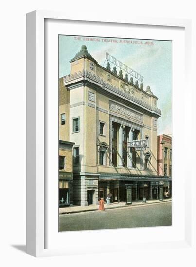 Orpheum Theater, Minneapolis, Minnesota-null-Framed Art Print