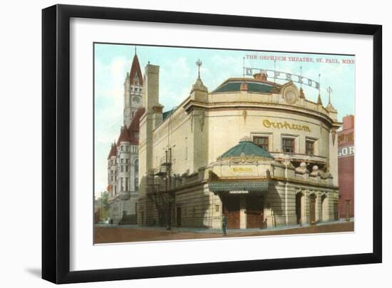 Orpheum Theater, St. Paul, Minnesota-null-Framed Art Print