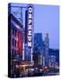 Orpheum Theatre on Granville Street, Vancouver, British Columbia, Canada, North America-Richard Cummins-Stretched Canvas