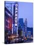 Orpheum Theatre on Granville Street, Vancouver, British Columbia, Canada, North America-Richard Cummins-Stretched Canvas