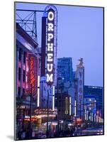 Orpheum Theatre on Granville Street, Vancouver, British Columbia, Canada, North America-Richard Cummins-Mounted Photographic Print