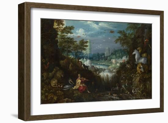 Orpheus, 1628-Roelant Savery-Framed Giclee Print