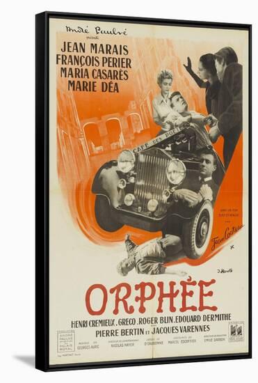 Orpheus, 1950 "Orphee" Directed by Jean Cocteau-null-Framed Stretched Canvas