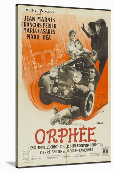 Orpheus, 1950 "Orphee" Directed by Jean Cocteau-null-Stretched Canvas