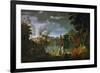 Orpheus and Euridice, circa 1659-Nicolas Poussin-Framed Giclee Print