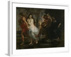 Orpheus and Eurydice, 1636-1638-Peter Paul Rubens-Framed Giclee Print