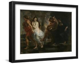 Orpheus and Eurydice, 1636-1638-Peter Paul Rubens-Framed Giclee Print