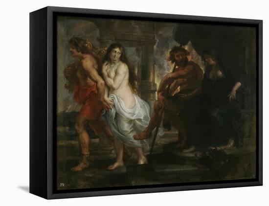 Orpheus and Eurydice, 1636-1638-Peter Paul Rubens-Framed Stretched Canvas