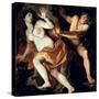 Orpheus and Eurydice, 1695-1705-Giovanni Antonio Burrini Or Burino-Stretched Canvas