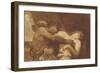 Orpheus and Eurydice, 1870-72-George Frederick Watts-Framed Giclee Print