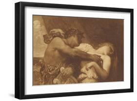 Orpheus and Eurydice, 1870-72-George Frederick Watts-Framed Giclee Print