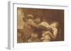 Orpheus and Eurydice, 1870-72-George Frederick Watts-Framed Giclee Print