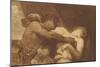 Orpheus and Eurydice, 1870-72-George Frederick Watts-Mounted Giclee Print