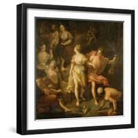 Orpheus and Eurydice, c.1709-Jean Raoux-Framed Giclee Print