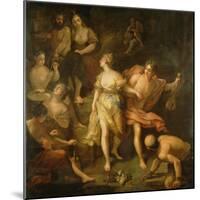 Orpheus and Eurydice, c.1709-Jean Raoux-Mounted Giclee Print