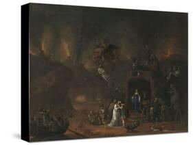 Orpheus and Eurydice in the Hell-Pieter Fris-Stretched Canvas