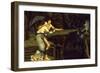 Orpheus and Eurydice on the Banks of the River Styx-John Roddam Spencer Stanhope-Framed Giclee Print