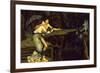 Orpheus and Eurydice on the Banks of the River Styx-John Roddam Spencer Stanhope-Framed Giclee Print