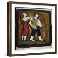 Orpheus and Eurydice-Leslie Xuereb-Framed Giclee Print