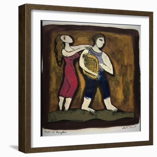 Orpheus and Eurydice-Leslie Xuereb-Framed Giclee Print