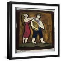 Orpheus and Eurydice-Leslie Xuereb-Framed Giclee Print