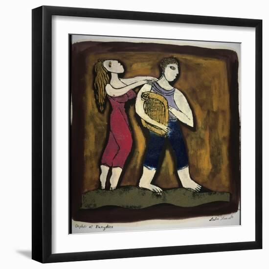 Orpheus and Eurydice-Leslie Xuereb-Framed Giclee Print