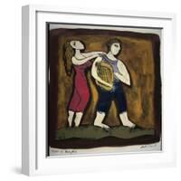 Orpheus and Eurydice-Leslie Xuereb-Framed Giclee Print