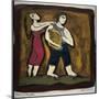 Orpheus and Eurydice-Leslie Xuereb-Mounted Giclee Print