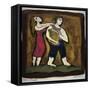 Orpheus and Eurydice-Leslie Xuereb-Framed Stretched Canvas