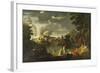 Orpheus and Eurydice-Nicolas Poussin-Framed Giclee Print