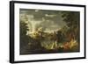 Orpheus and Eurydice-Nicolas Poussin-Framed Giclee Print