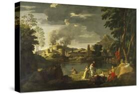 Orpheus and Eurydice-Nicolas Poussin-Stretched Canvas