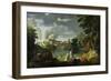 Orpheus and Eurydice-Nicolas Poussin-Framed Giclee Print